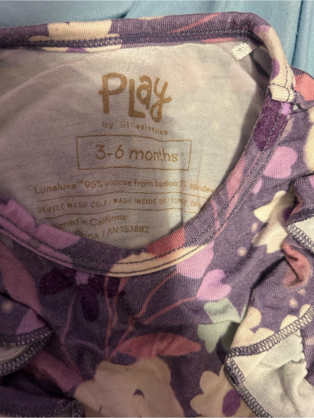 Little Sleepies Ruffle Romper - Picture 3 of 3